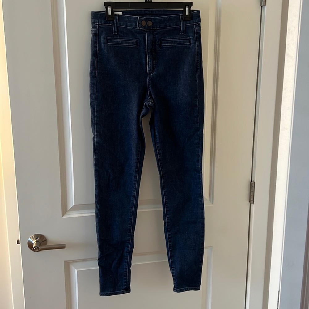High Rise Universal Jegging With Washwell size 29/8 Long